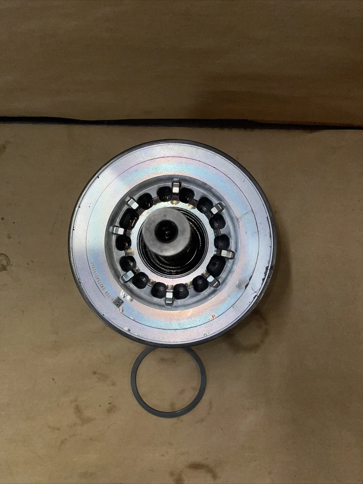 GM 8L90 1-3-5-6-7 Clutch Drum And Input Shaft, Loaded image 2