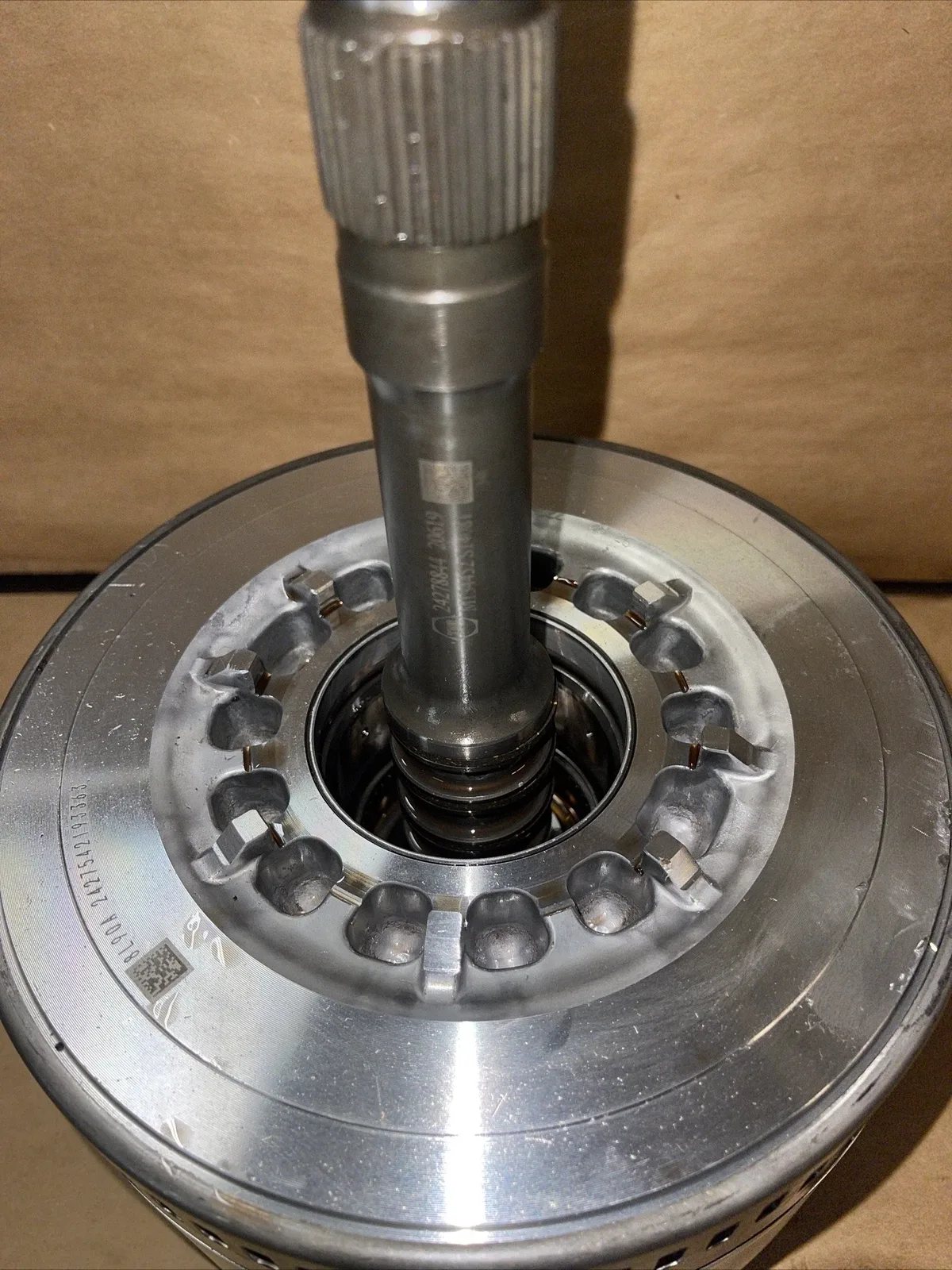 GM 8L90 1-3-5-6-7 Clutch Drum And Input Shaft, Loaded image 3