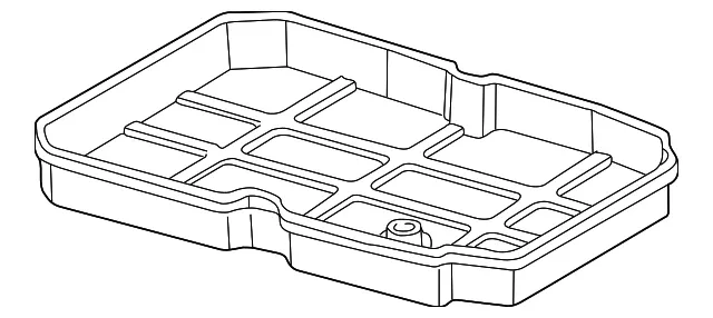Genuine Mercedes-Benz Trans Pan 126-270-10-12 image 2