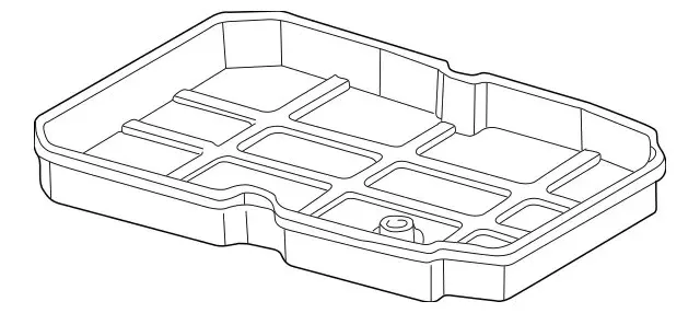 Genuine Mercedes-Benz Trans Pan 126-270-10-12