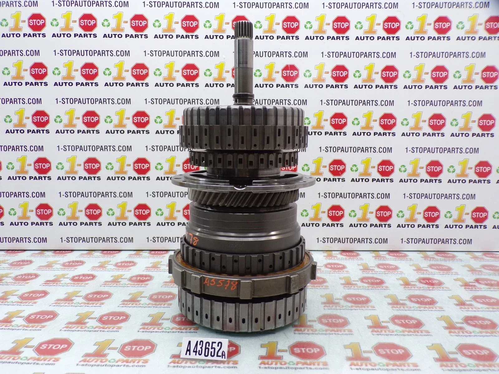 2011-2013 Hyundai Sonata Transmission Input Shaft & Planetary Clutch Drum Assembly 45241-3B800 image 4
