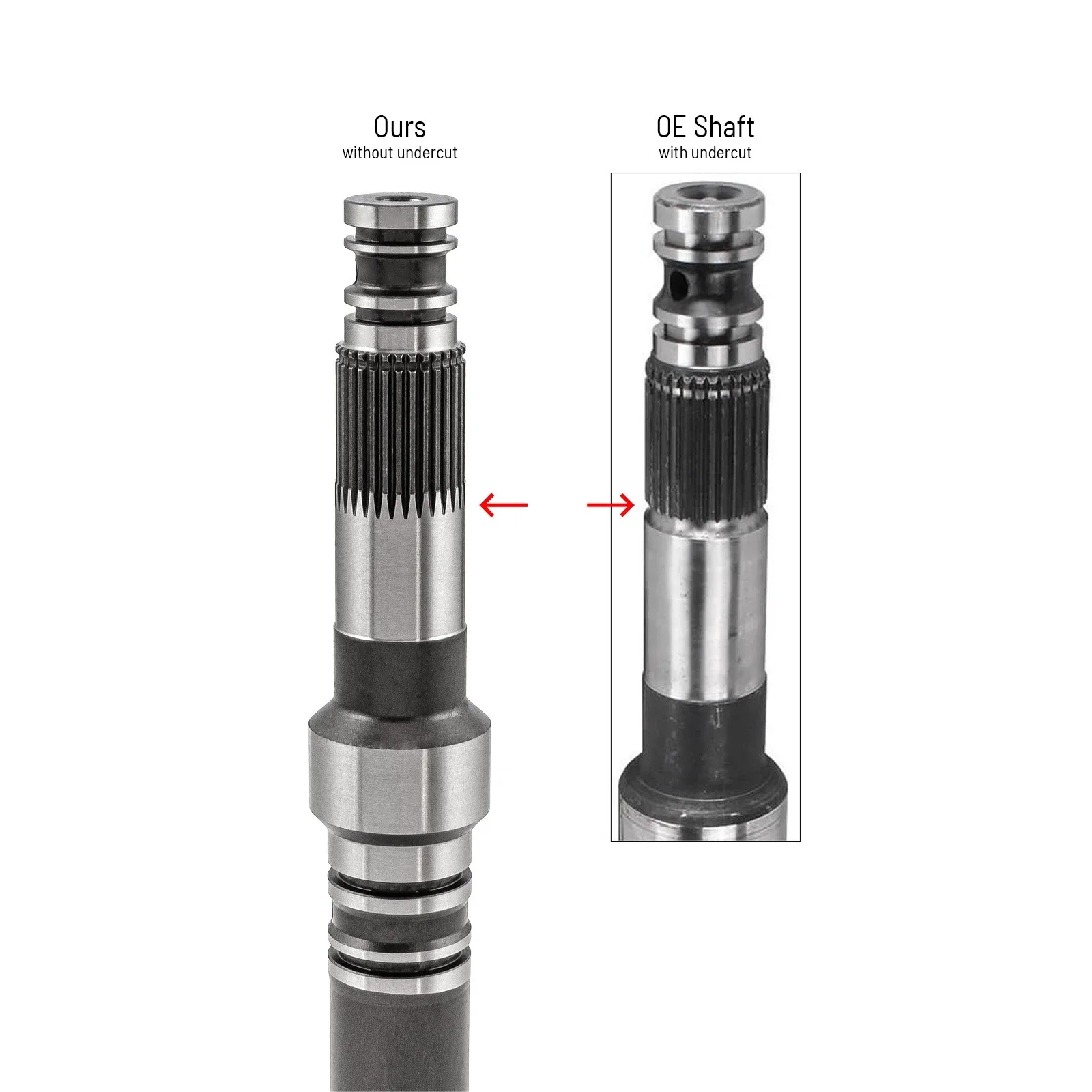 GM 4L80 Stock Spline Automatic Transmission 300M Input Shaft [34670-01] image 3