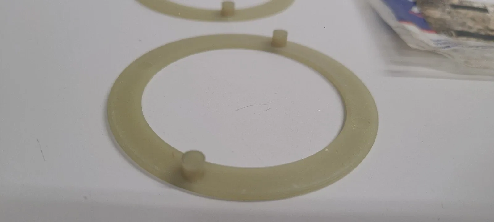 LOT OF 2 GM 12338134 Reverse Input Clutch Housing Thrust Washer (1.52-1.63mm) image 2