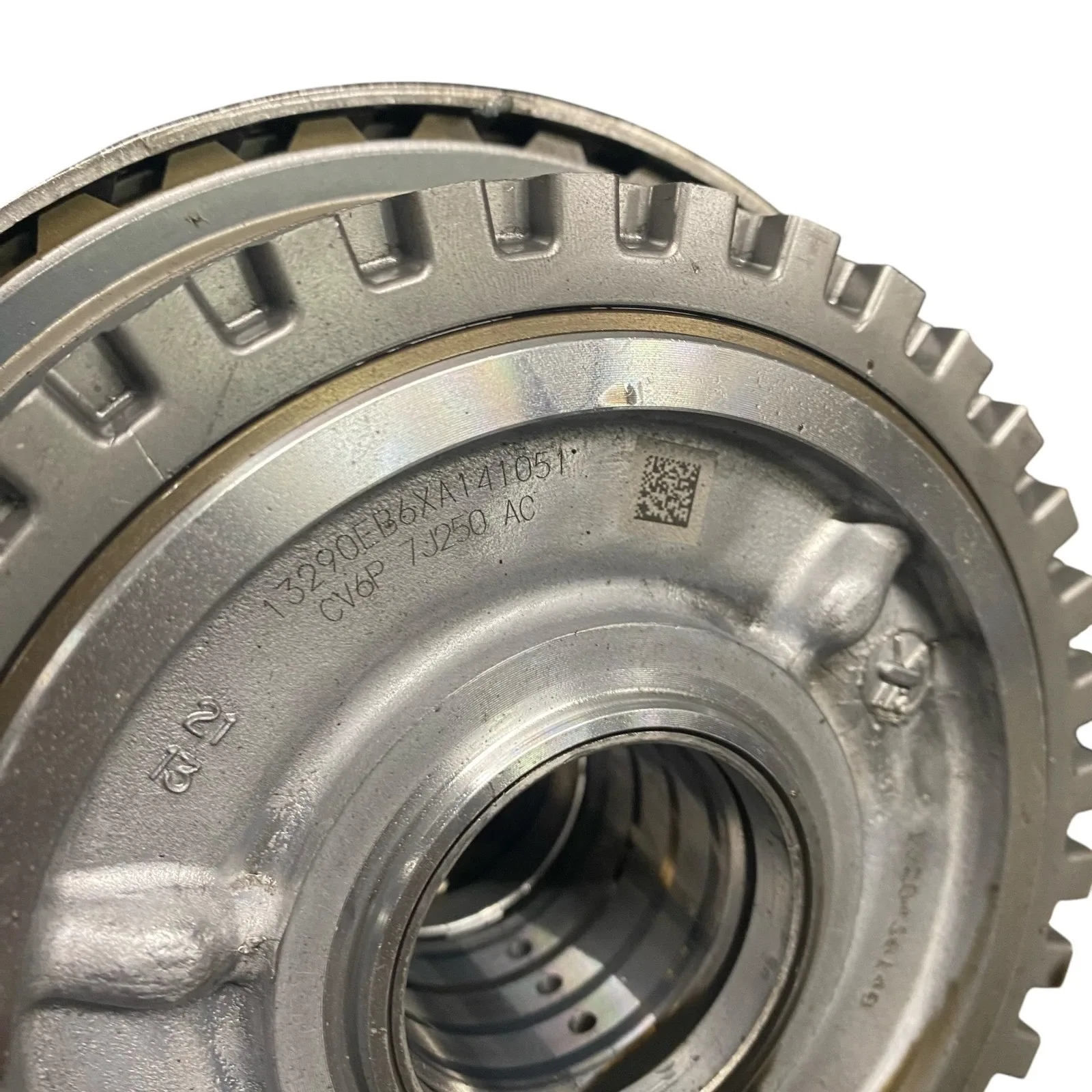 6F35 Gen 2 (CV6P) Ford 4-5-6 Forward Clutch Drum with Hourglass Input Shaft - OEM Used image 3