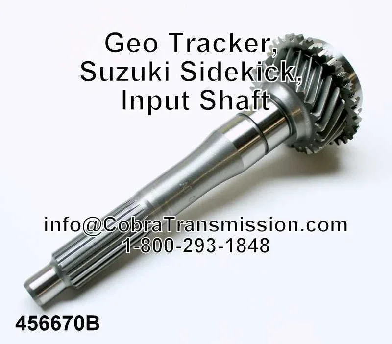 Suzuki Samurai Standard Transmission Input Shaft (Pilot Shaft) 23 Tooth - MPN 456670