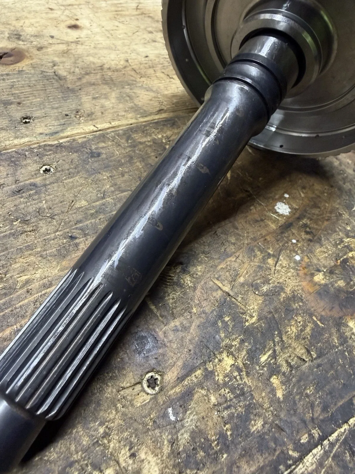 1994-2003 Cummins 5.9 Input Shaft for 47RH/47RE/48RE Trans — TCS 129600L image 4