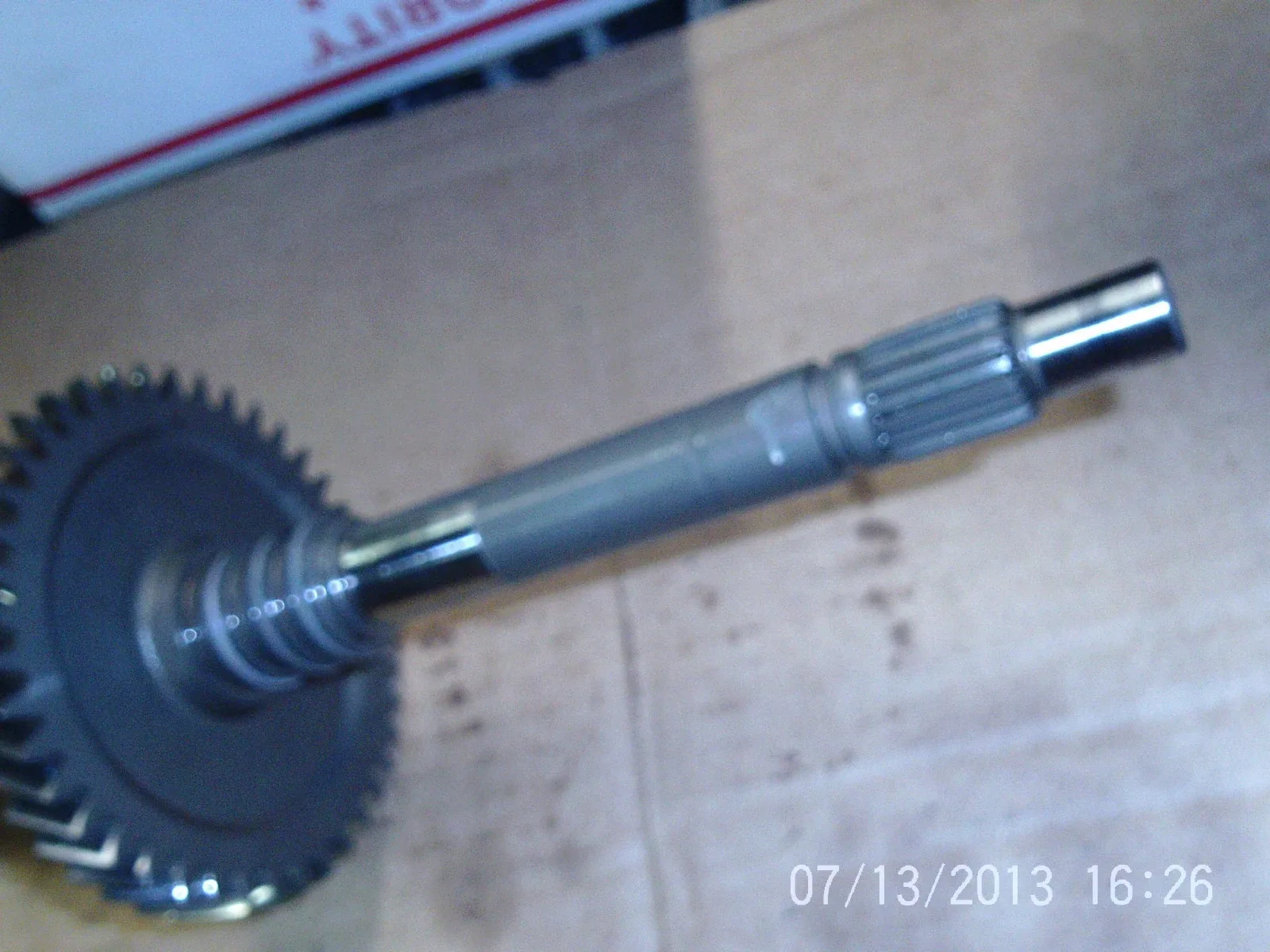 GM Saturn TAAT Transmission Mainshaft MP6 (SL1 / SC1) image 2