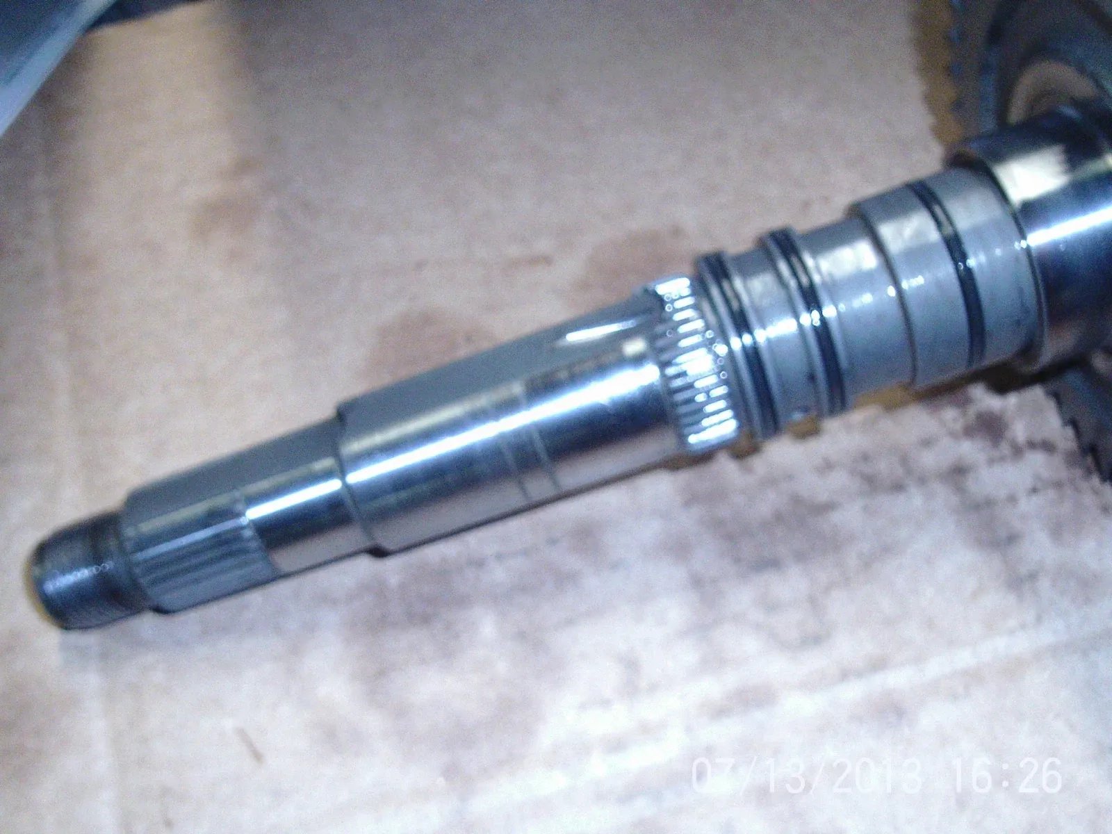 GM Saturn TAAT Transmission Mainshaft MP6 (SL1 / SC1) image 3