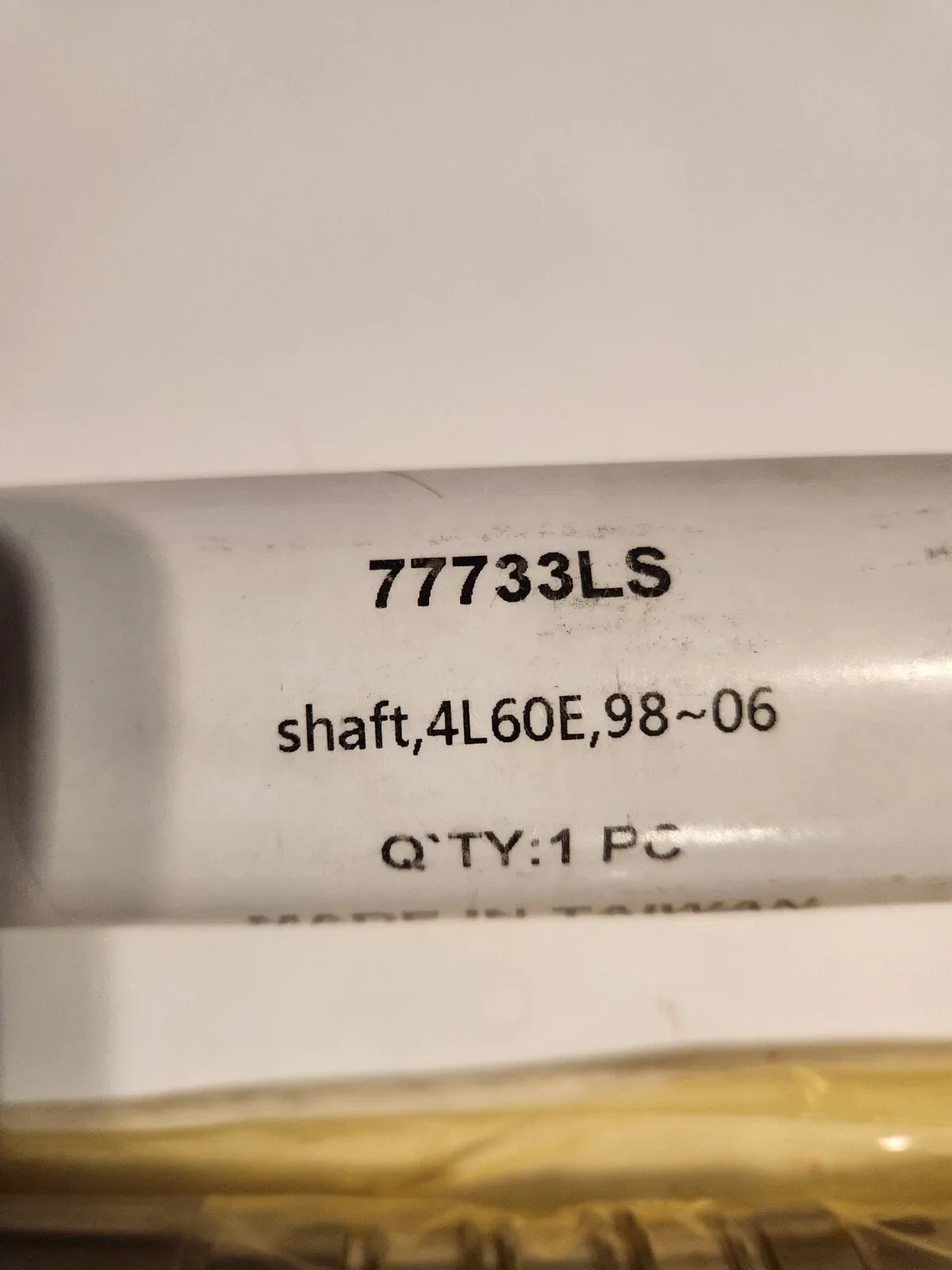 1998-2005 4L60E Input Shaft — MPN 77733LS (SPX) image 3