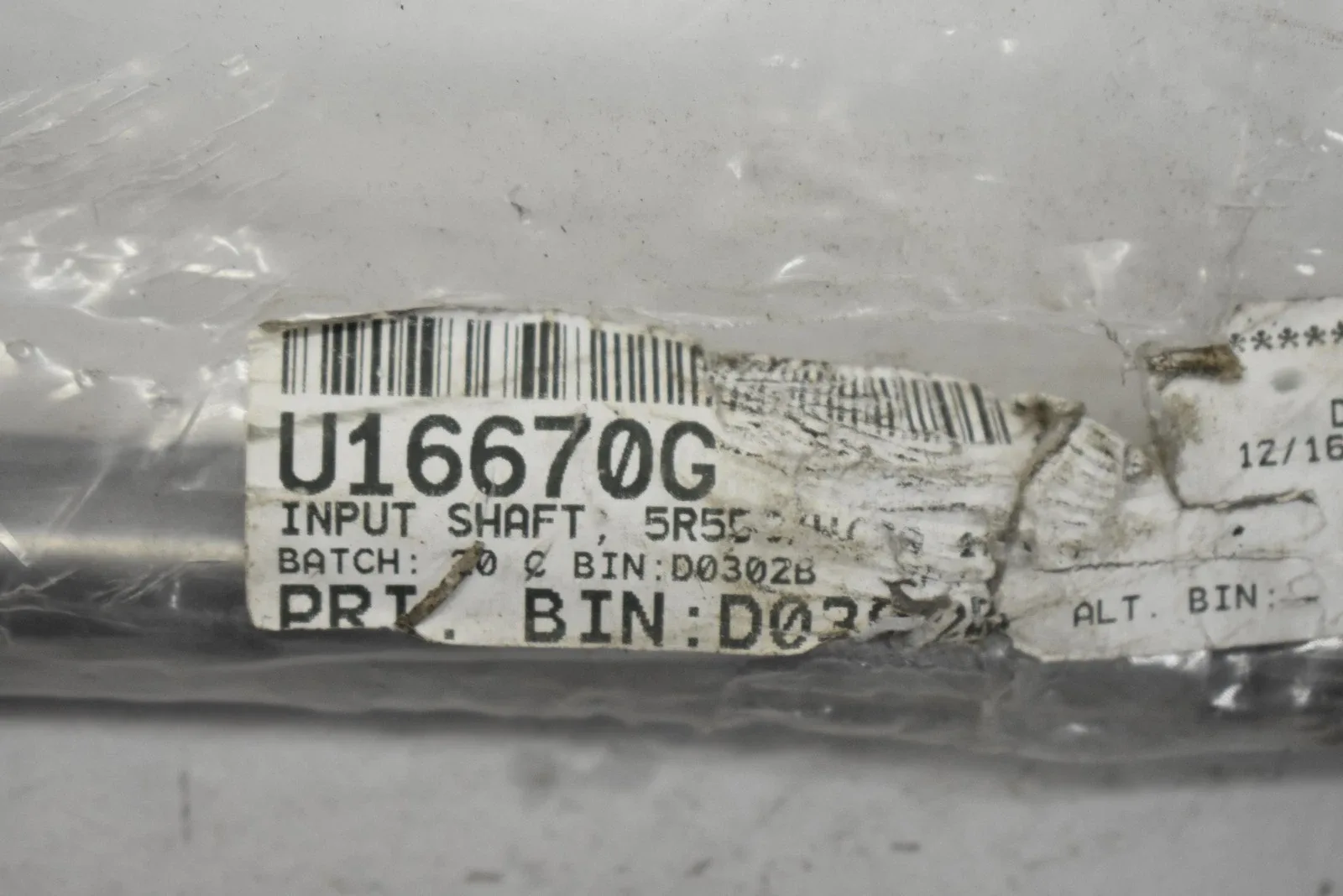 Transtar U16670G Input Shaft for 5R55 Automatic Transmission image 3