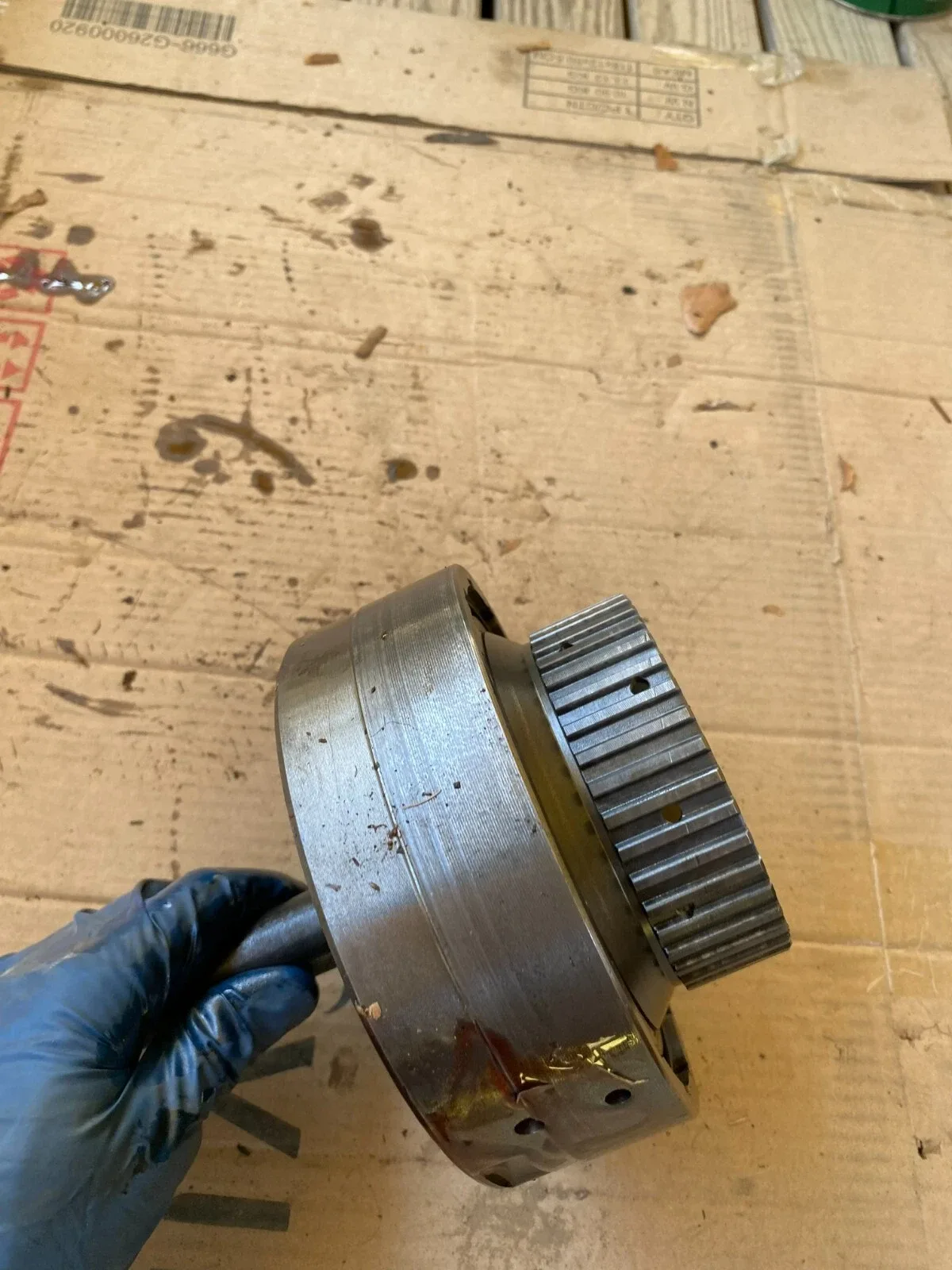 GM TH400 (Turbo 400) Input Shaft Forward Drum — Used image 4