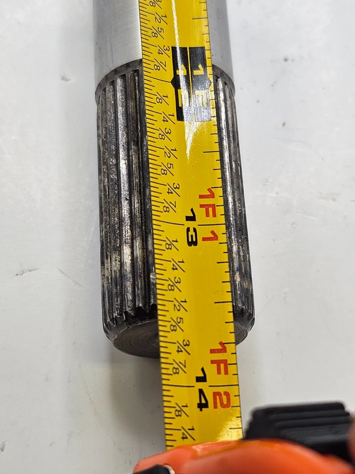 Billet Input Shaft Heavy Duty Steel 13.5" Overall Length image 2