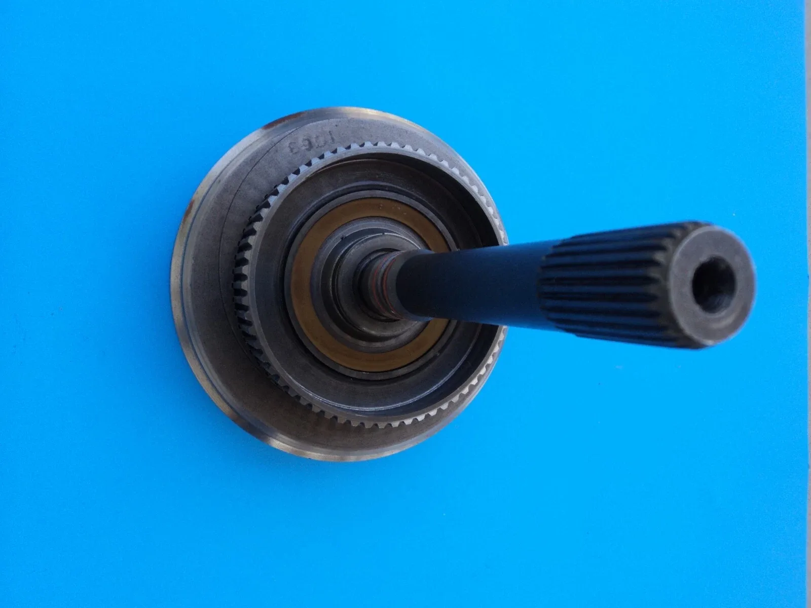 91-1993 DODGE RAM CUMMINS DSL 46RH AUTOMATIC OVERDRIVE TRANSMISSION INPUT SHAFT image 2