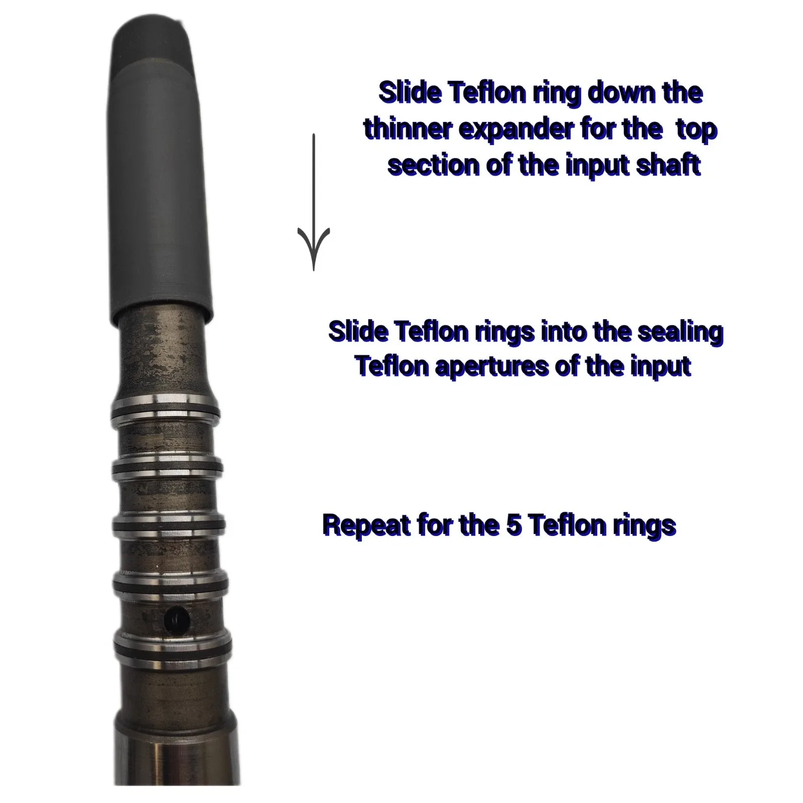 Ford 10R80 Transmission Input Shaft Ring Buddy Teflon Rings Tool - TJS image 2