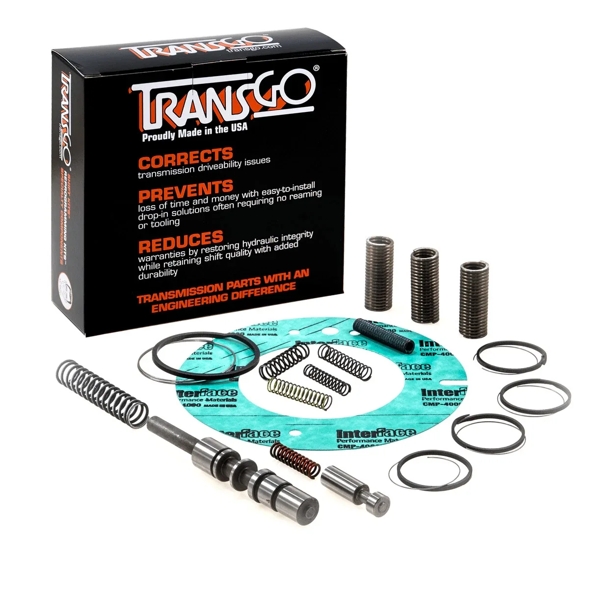 Transgo SK 42RLE-VLP Shift Kit for A604/A606, 40TE/41TE/42RLE VLP Units