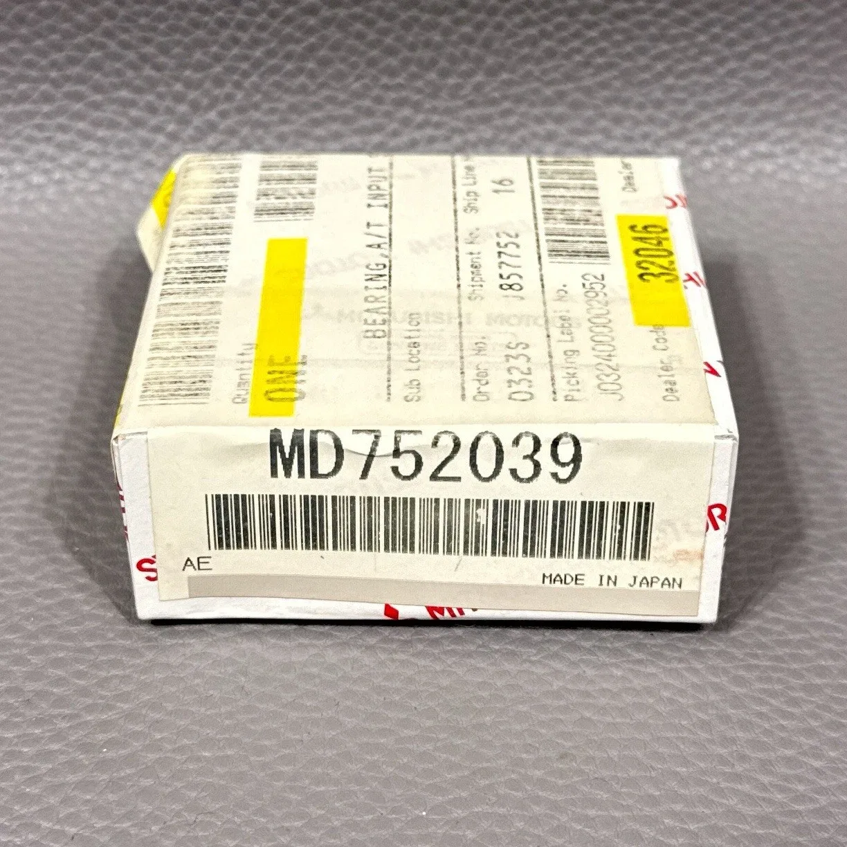 Mitsubishi Automatic Transmission Input Shaft Bearing MD752039