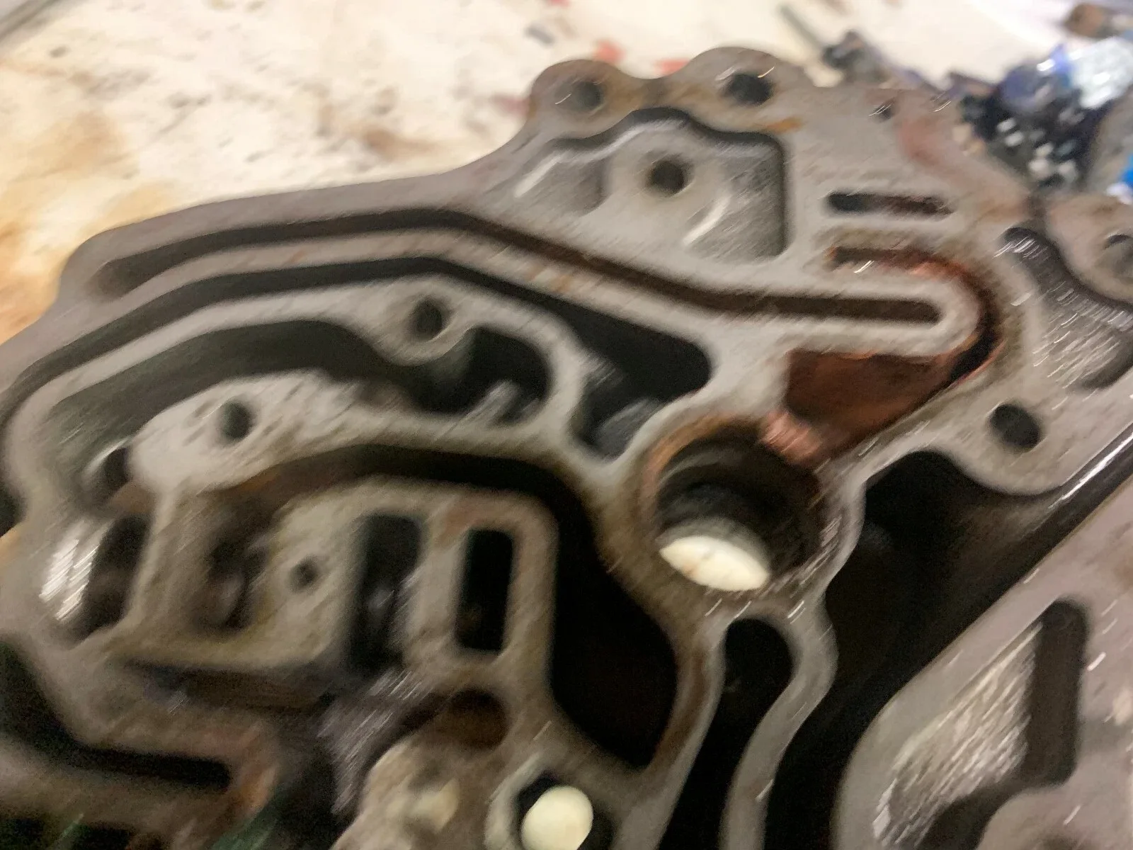 1957 Chevrolet Power Guild transmission valve body image 3