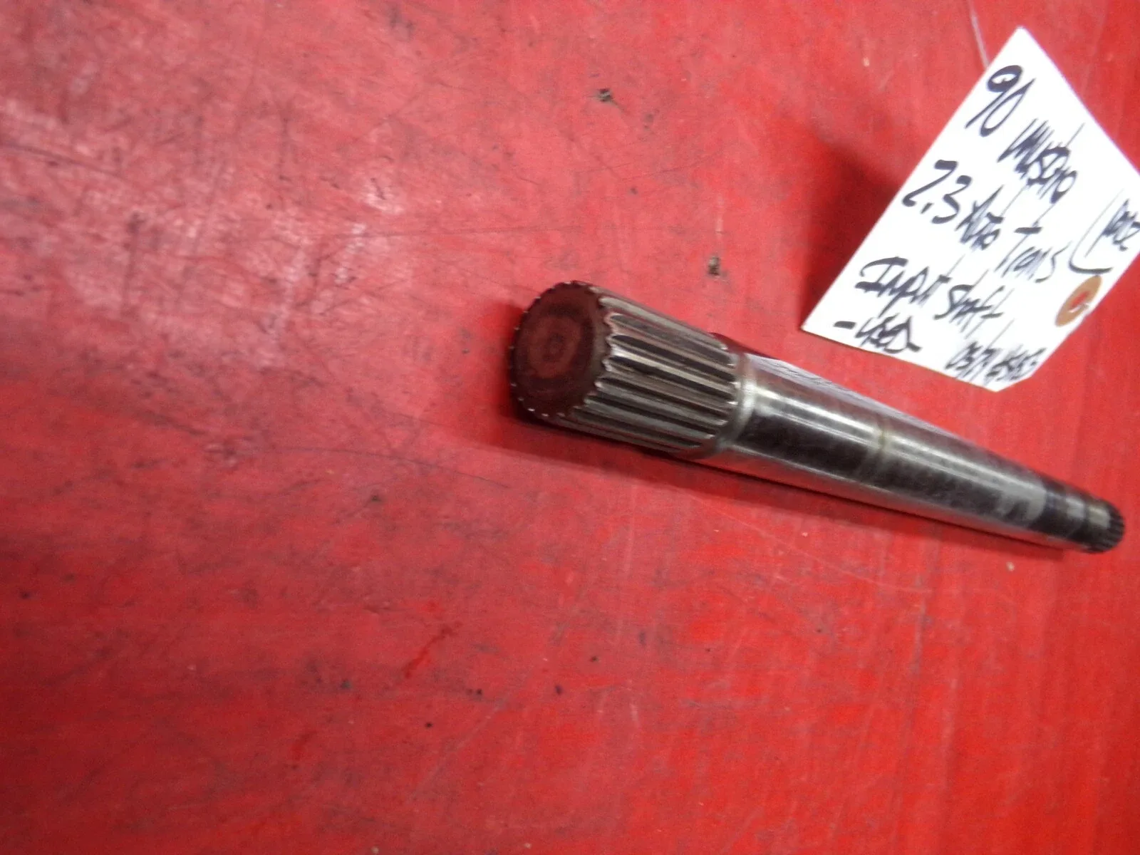 1987-1990 Ford Mustang 2300 4-Cylinder Automatic Splined Input Shaft OE image 3