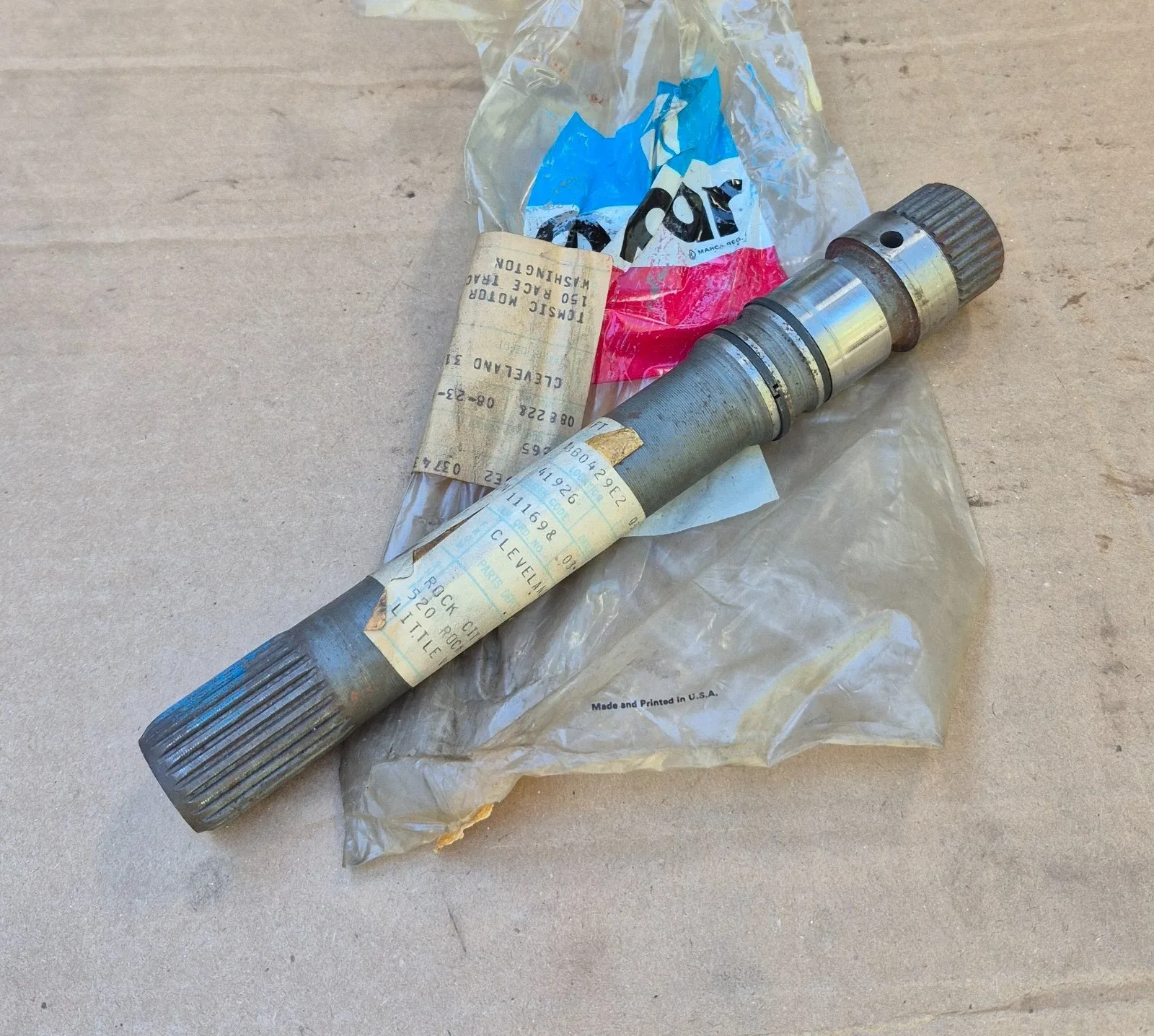 1974-1977 Plymouth Dodge Chrysler 727 Transmission Input Shaft MPN 3743188 image 2