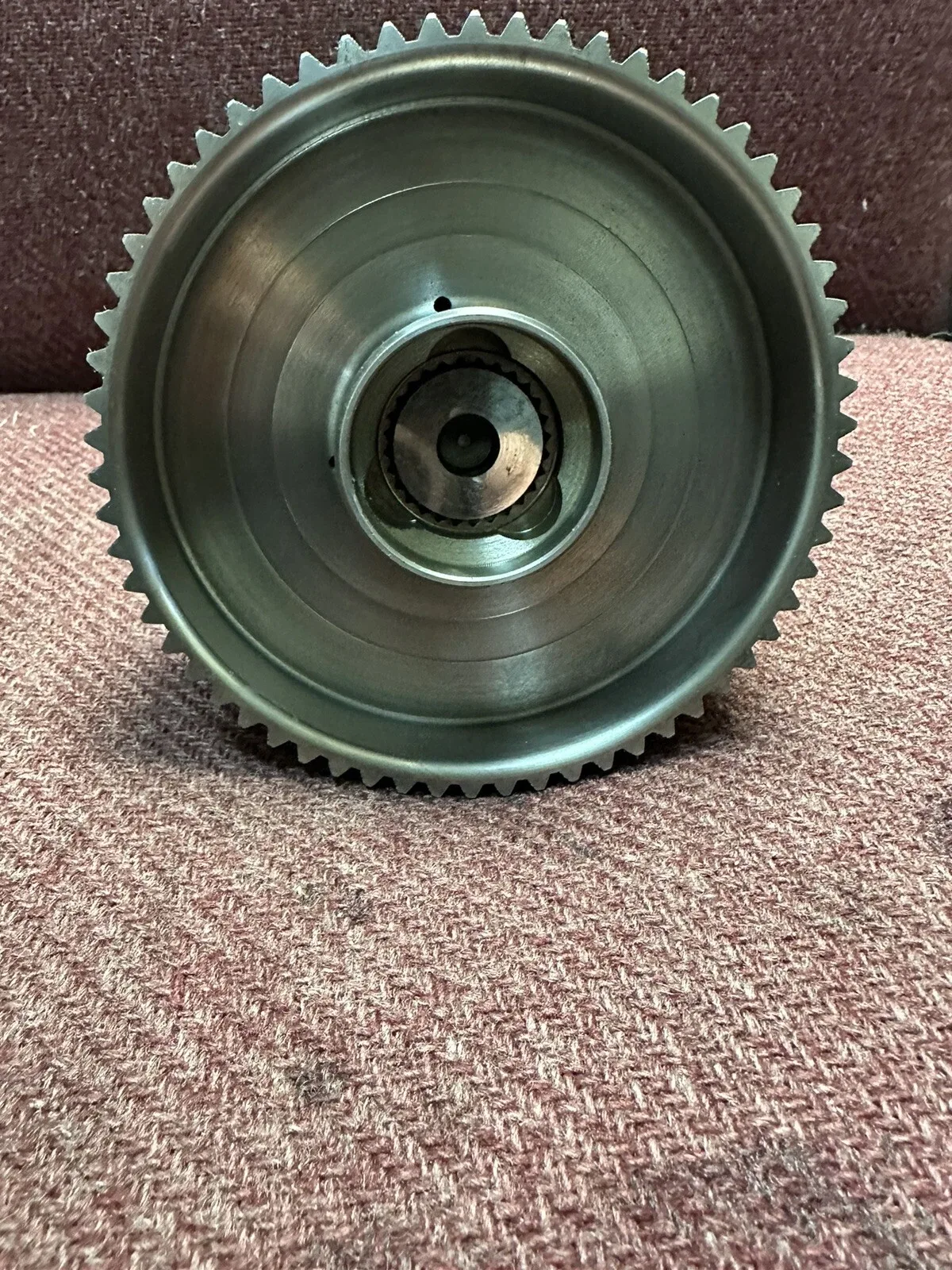 48RE Input Shaft & Forward Hub — Ring Remanufactured (23‑Spline, 1.245" Sealing Ring) image 4