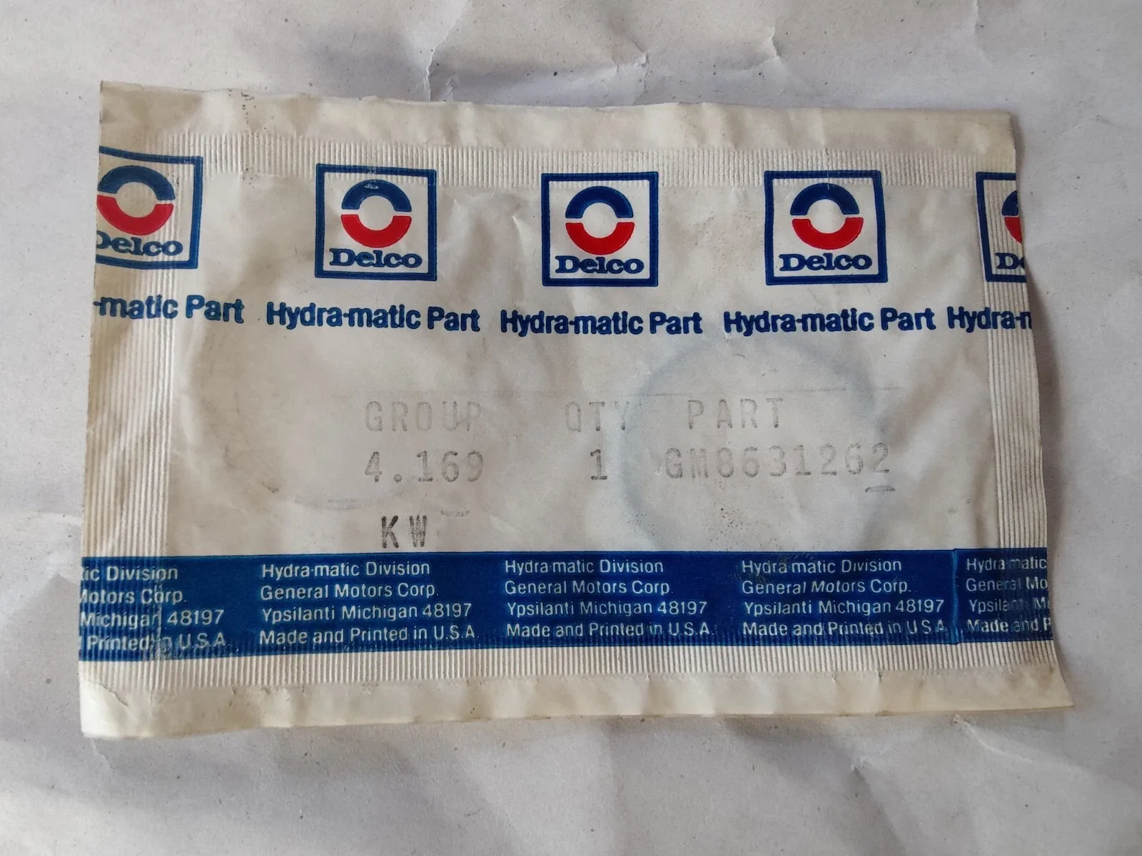 NOS OEM 1982-85 GM A/Trans Driven Sprocket to Input Shaft Spacer Delco 8631262
