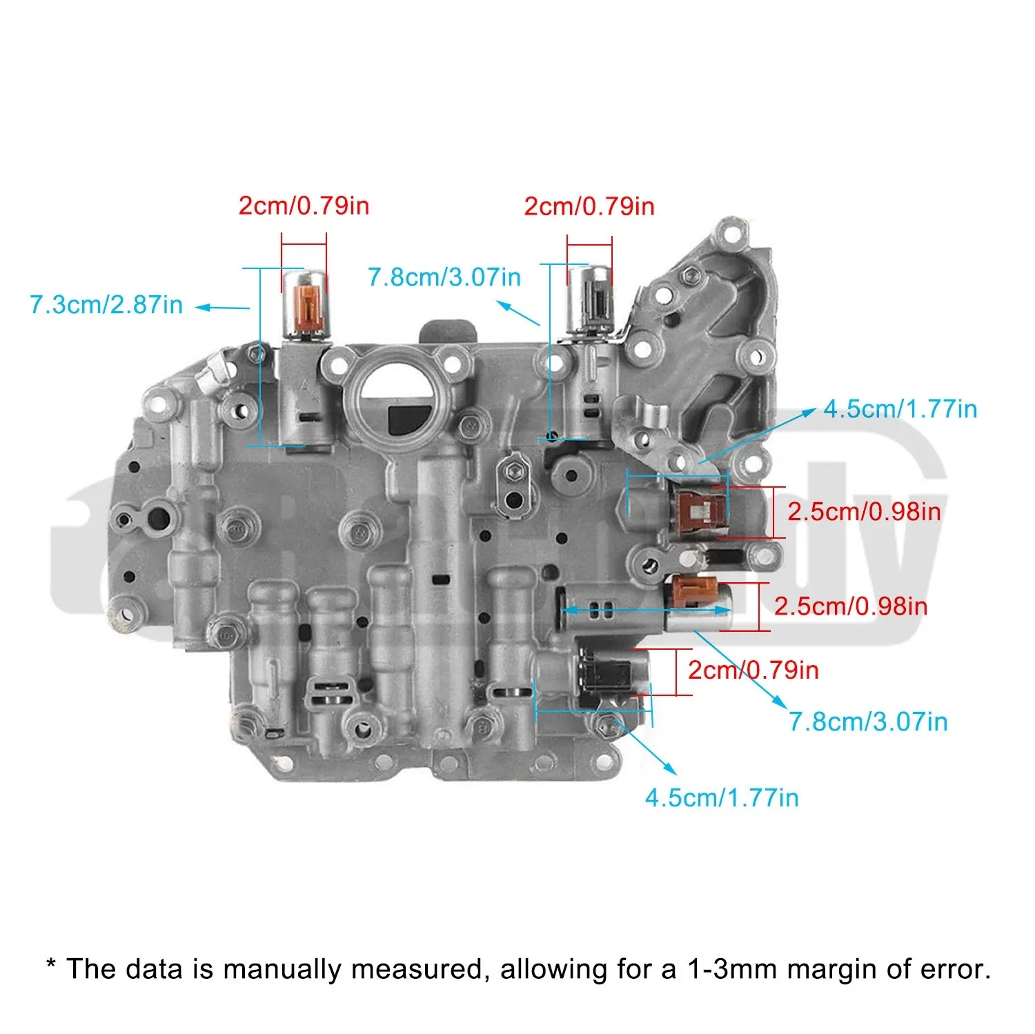 Valve Body w/ Solenoids for U140 U240 U241 Transmissions — Toyota RAV4, Camry, Lexus | Racbudy image 3