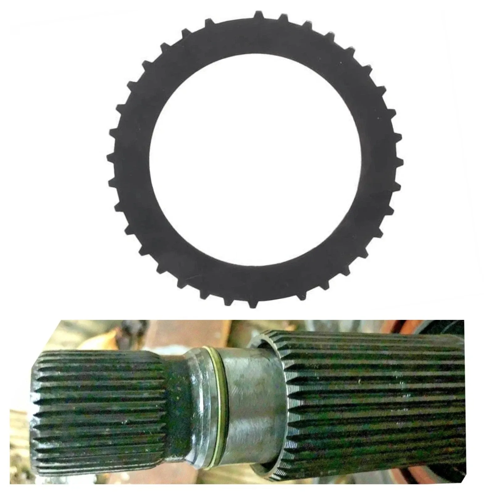.6L80/90 4-5-6 Clutch Steel Wide, w/PG-Style .078T  104120-01 + Input Shaft Ring