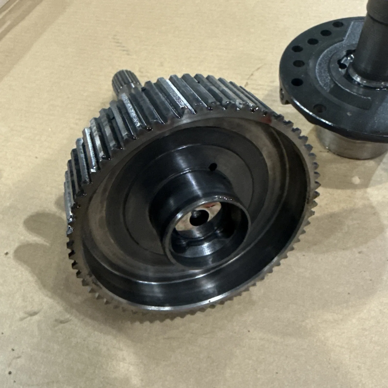 1989-1993 Dodge Cummins 727 A518 Transmission Input Shaft & Stator Hub image 2