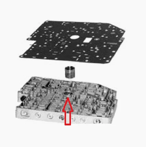 Repair-Sleeve, Valve-Body, Pump-Shaft, Ford AXOD/AXODE/AX4S/AX4N/4F50N, 1986-up image 2
