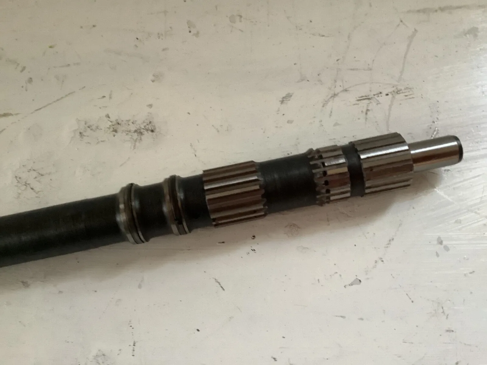 GM Powerglide Input Shaft 17/19 Spline 12-5/8" Steel — Chevrolet / GMC image 3