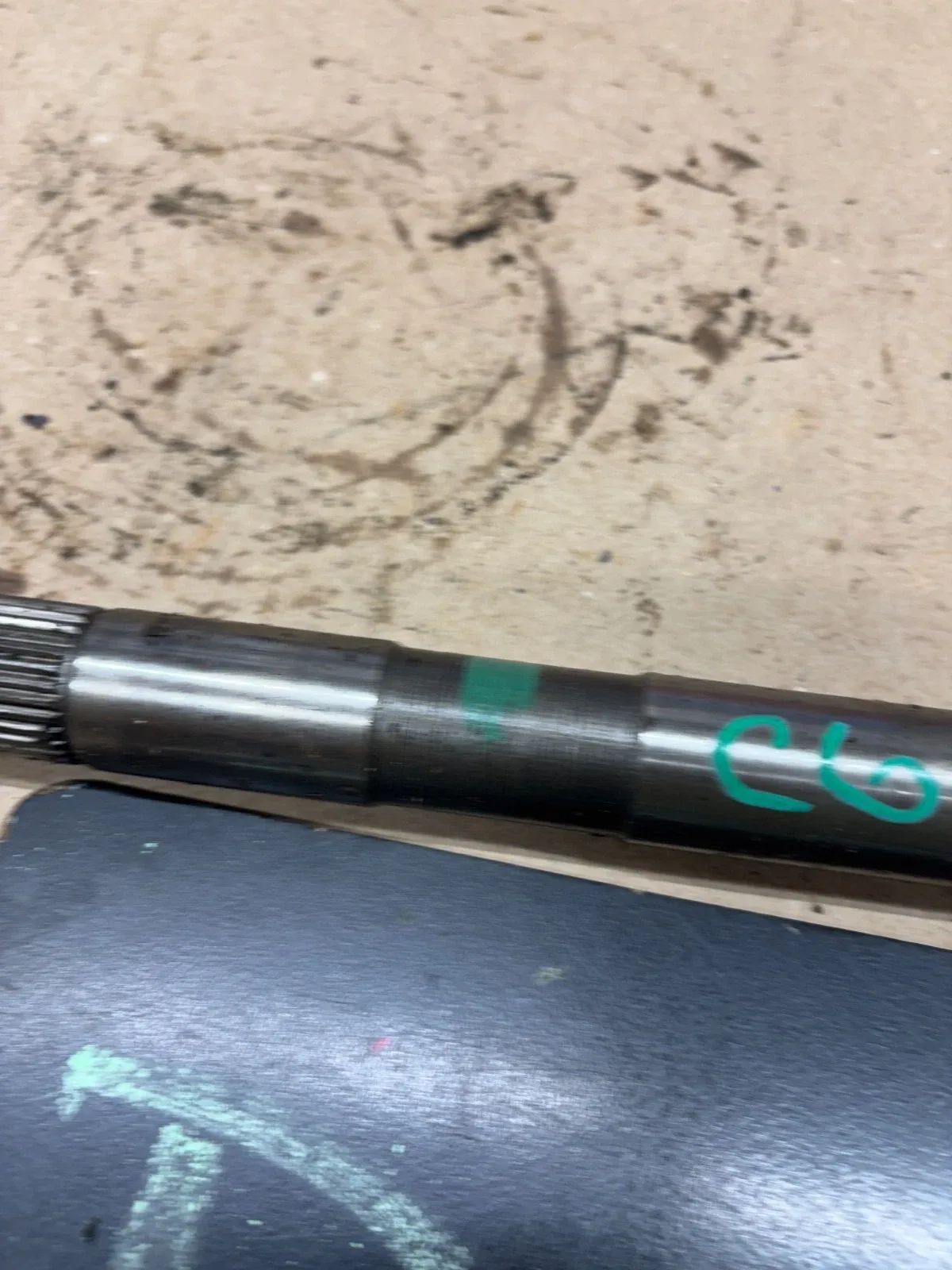 FORD C6 AUTOMATIC TRANSMISSION FRONT PUMP INPUT SHAFT F250 MUSTANG TORINO USED # image 3