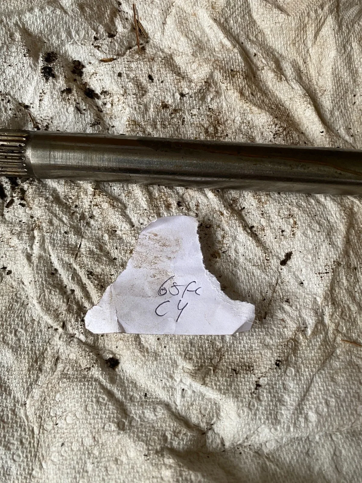 1965 Ford Fairlane C4 automatic auto transmission trans input shaft 1964-1969 image 2