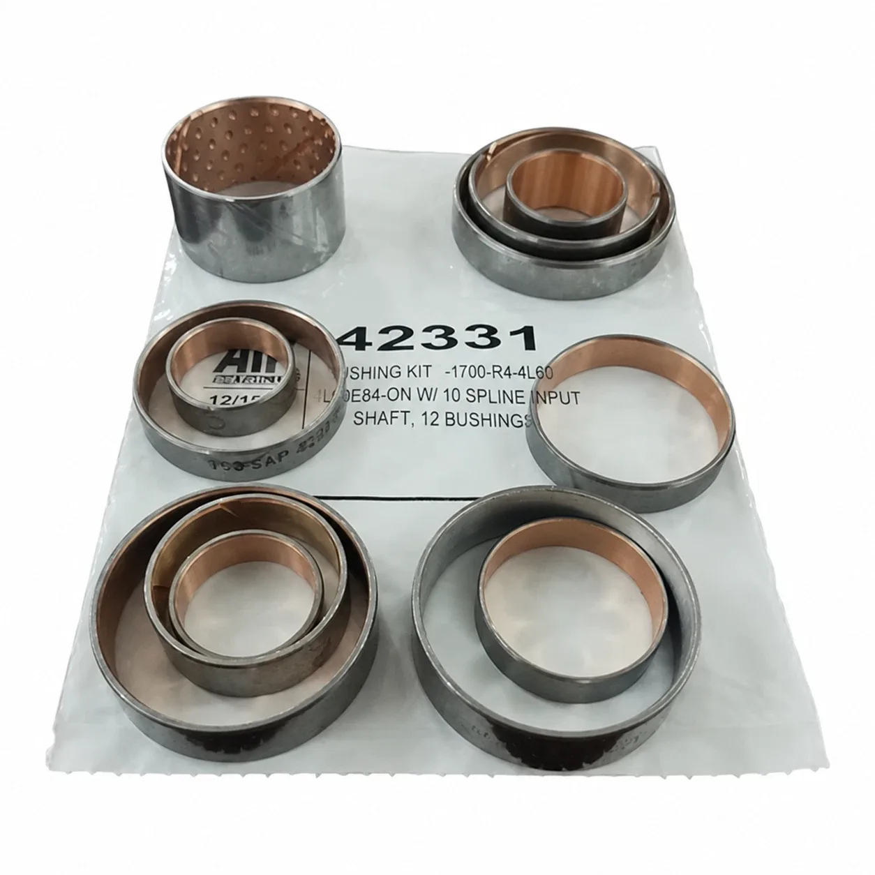 1984-Up 700R4 / 4L60 / 4L60E 12-Piece 30-Spline Input Shaft Bushing Kit K77901 image 2