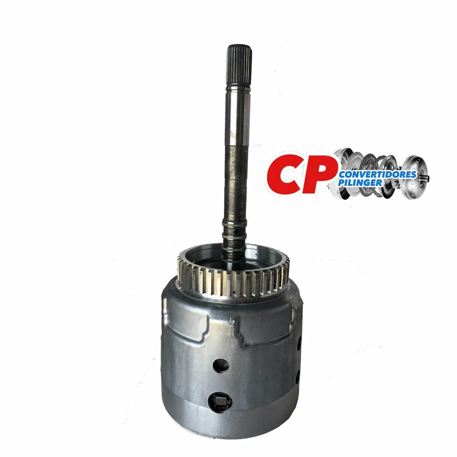 Drum With Shaft Input 30 Spline No Pilot 300mm, No Reluctor, 3” Ring Height