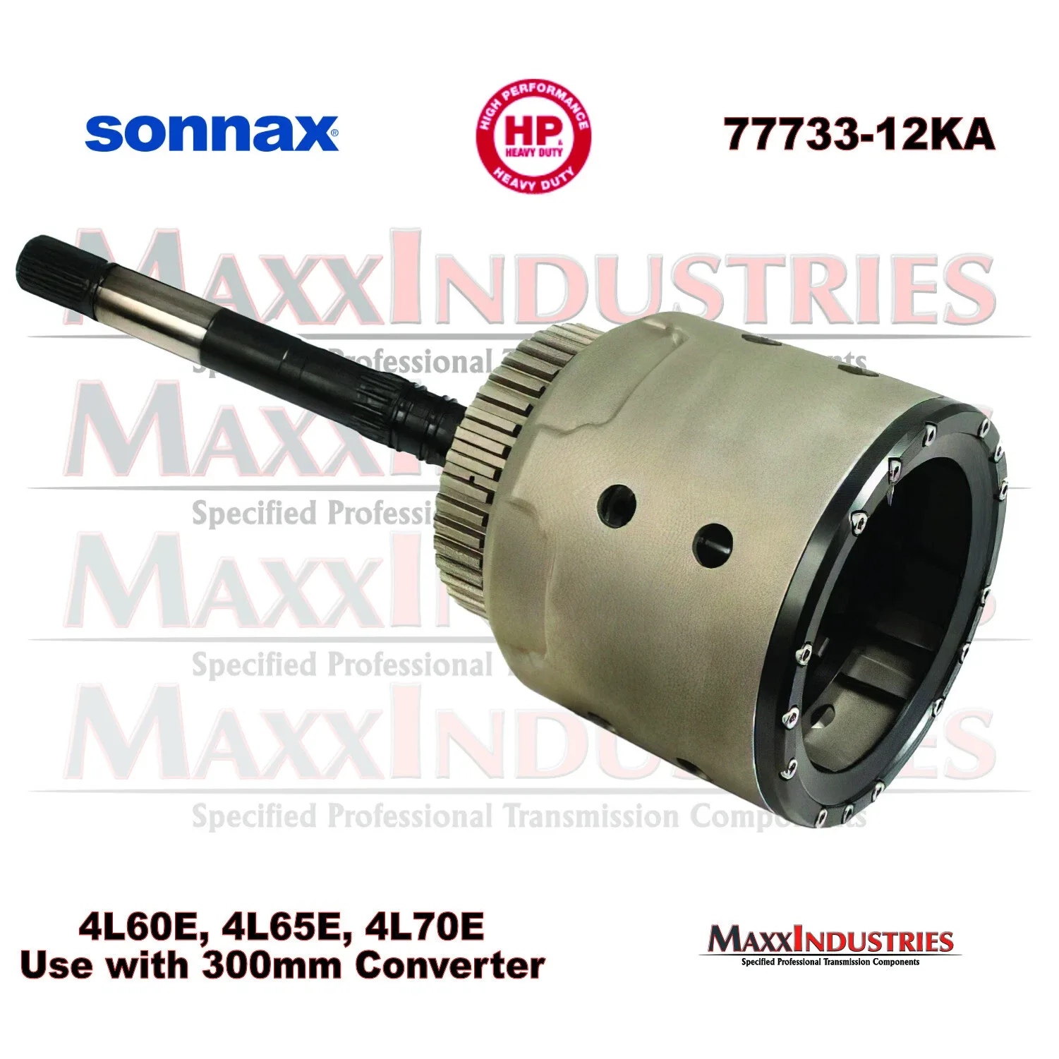 4L60E Smart-Tech Input Housing Kit with Heavy Duty Input Shaft - Sonnax 77733-12KA image 2