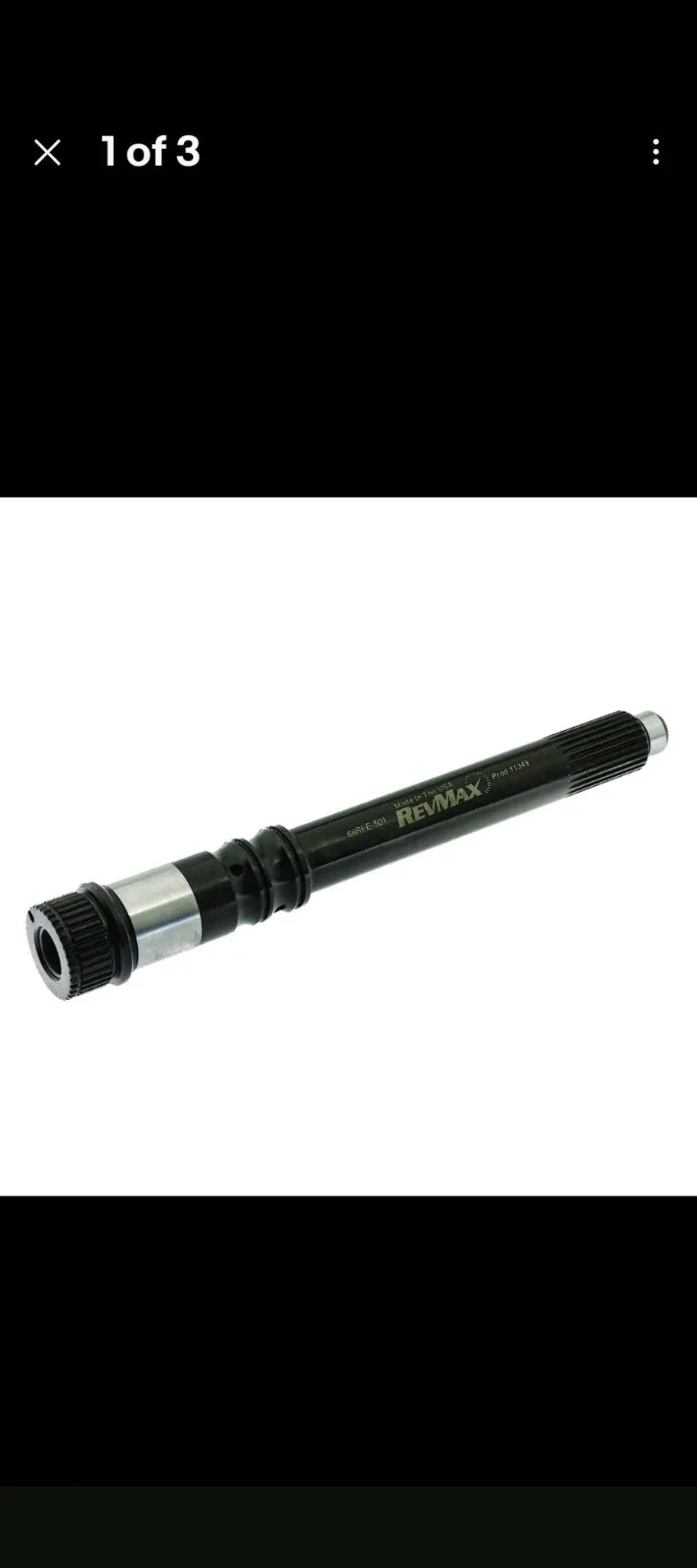 RevMax 68RFE Direct Oiling Billet Input Shaft (68RFE-501R) image 2
