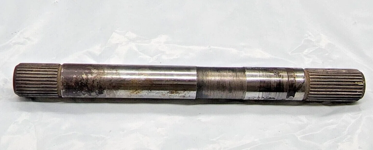 .For C6 Transmission Input Shaft; 31 Spline Converter End & 30 Spline Drum End