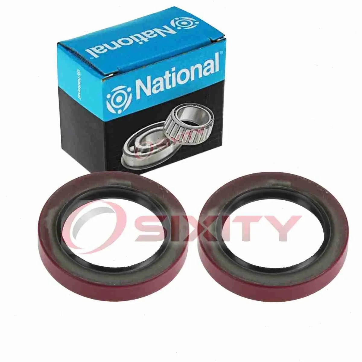 2 pc National Transfer Case Input Shaft Seals for 1951-1952 Dodge B-3 ny
