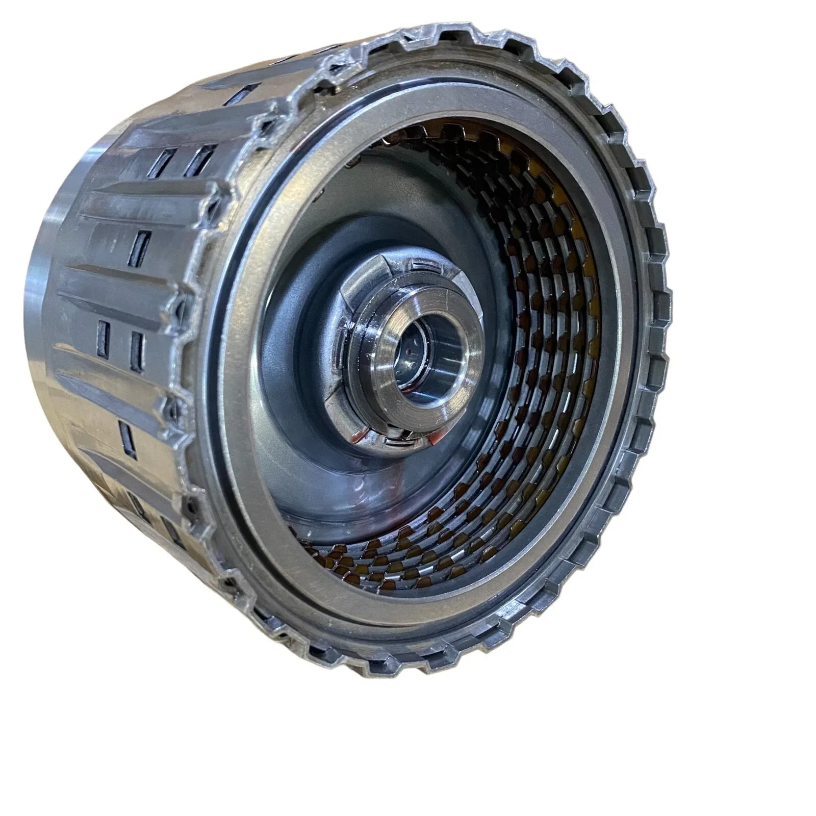 6R80 Ford Loaded E Clutch Drum with 3 Rings, Input Shaft AL3P AF no Lip OEM USED image 3