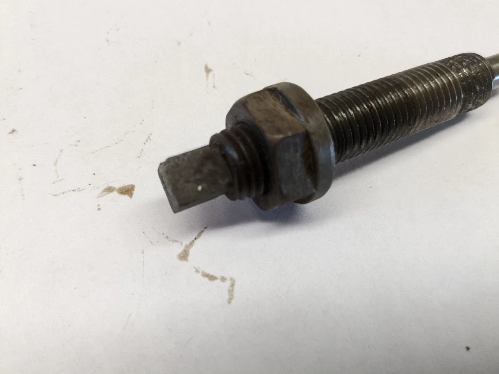 1965-1986 Mustang Automatic C4 Transmission Band Adjustment Stud with Nut image 3