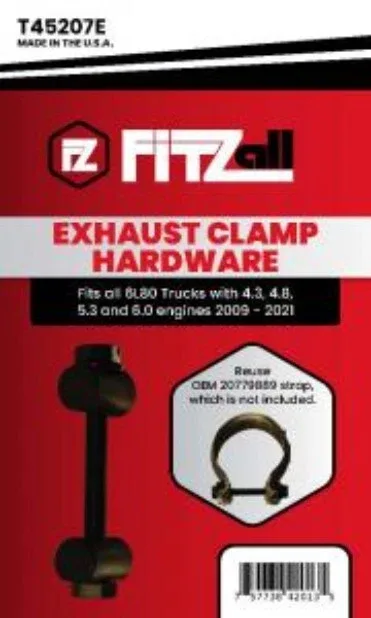 6L80 Exhaust Clamp Band T45207E FITZALL TECHPAK image 2