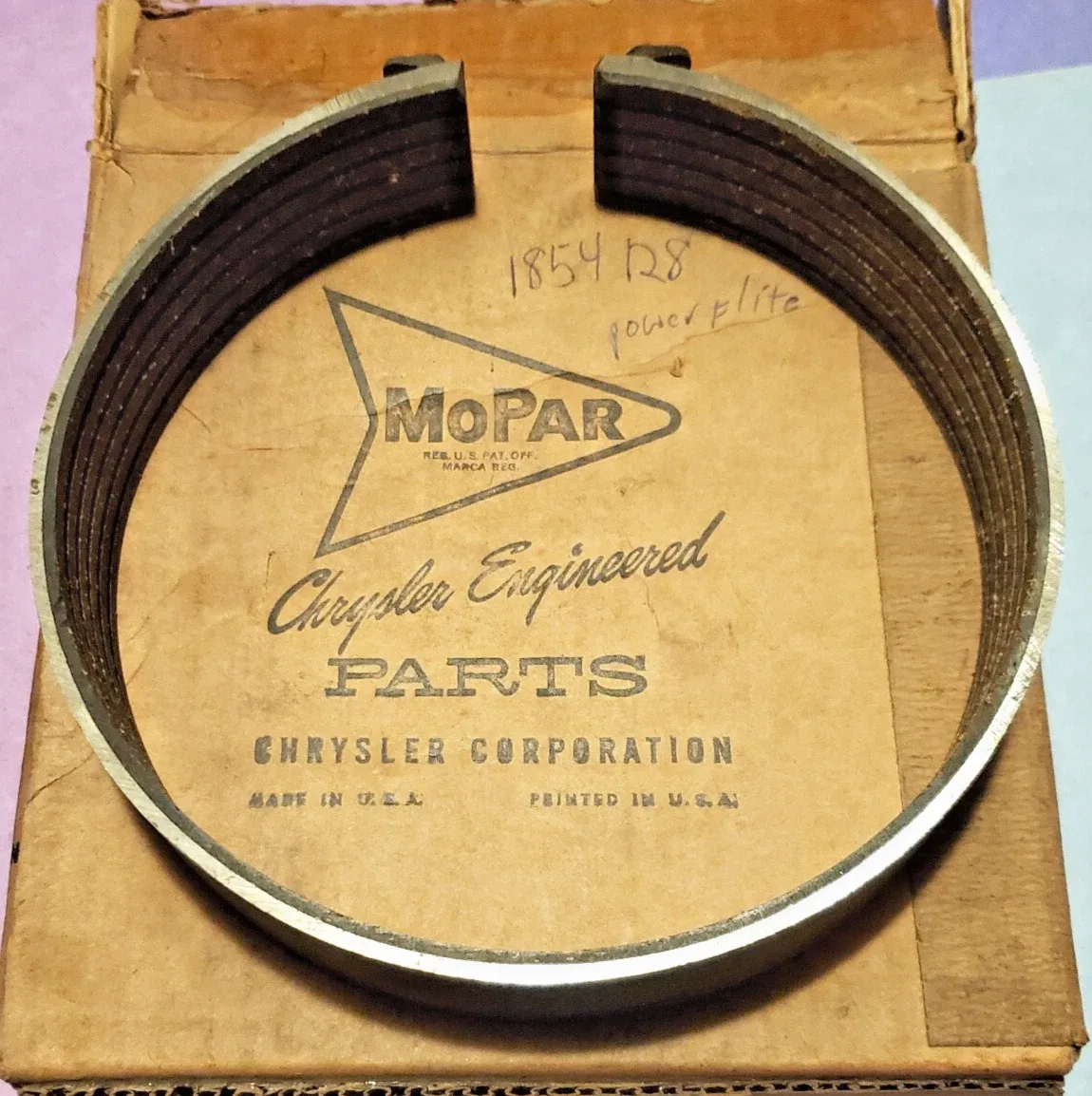 1959-1961 Dodge & Plymouth Powerflite 2‑Speed Kickdown Band MPN 1854128