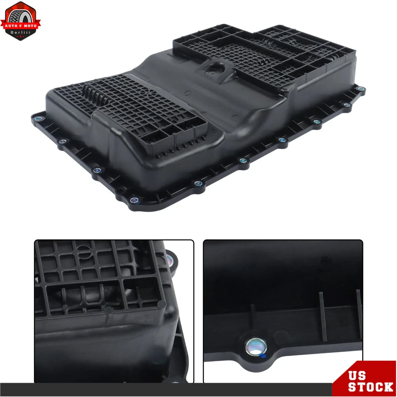 2020-2022 Ford Transit 3.5L Transmission Oil Pan LK4Z7A194A (BER665955) image 3