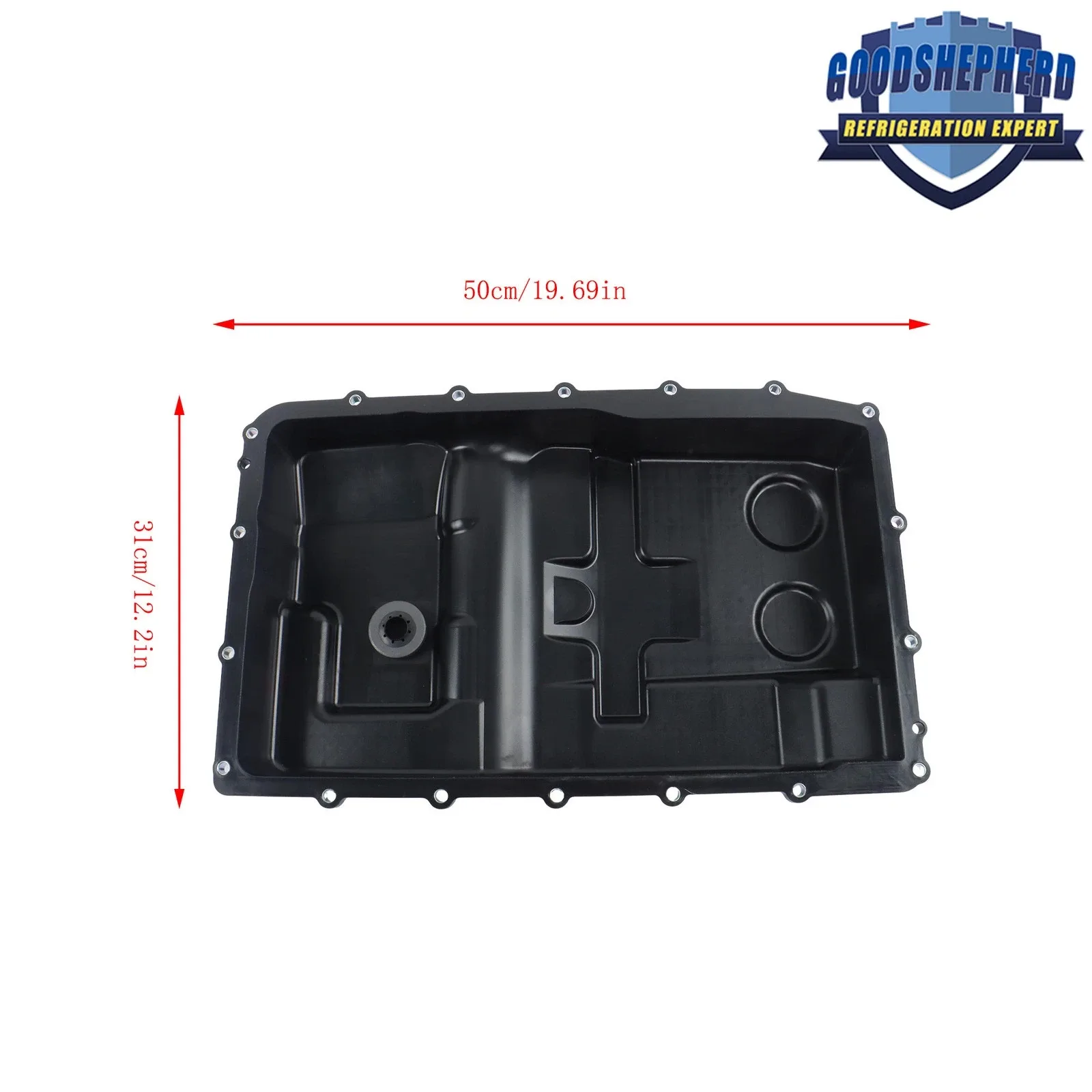 For 2020-22 Ford Transit-150 250 350 350 HD V6 3.5L Transmission Oil Pan Plastic image 2