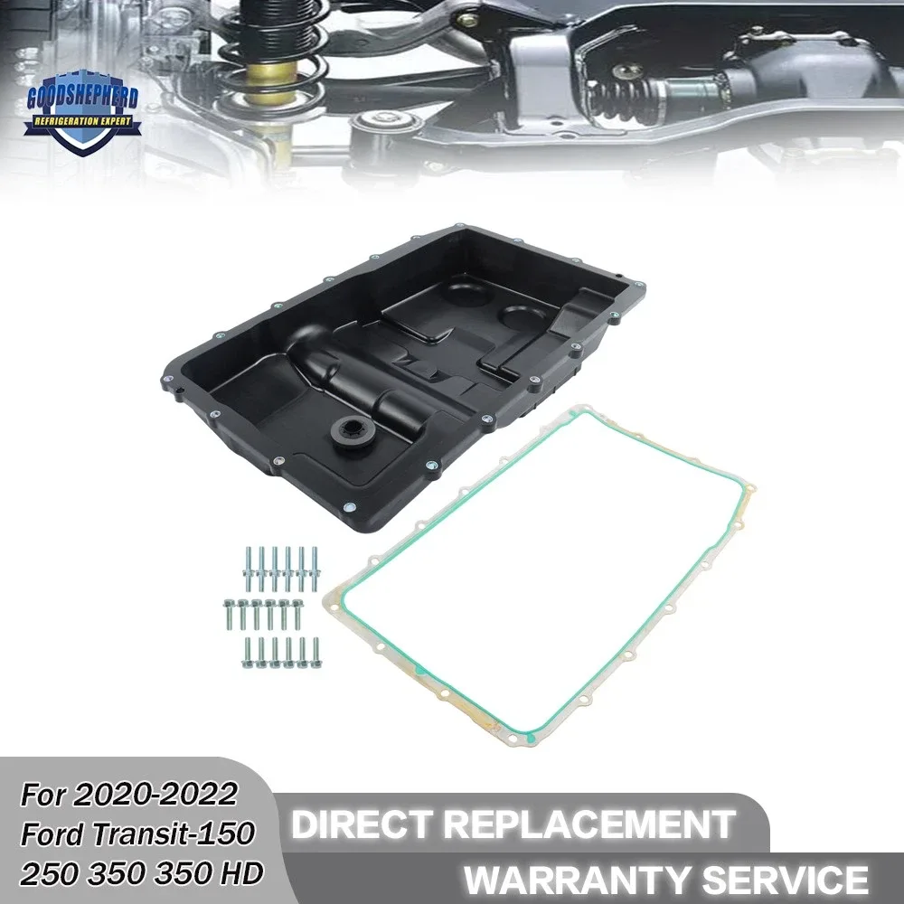 For 2020-22 Ford Transit-150 250 350 350 HD V6 3.5L Transmission Oil Pan Plastic