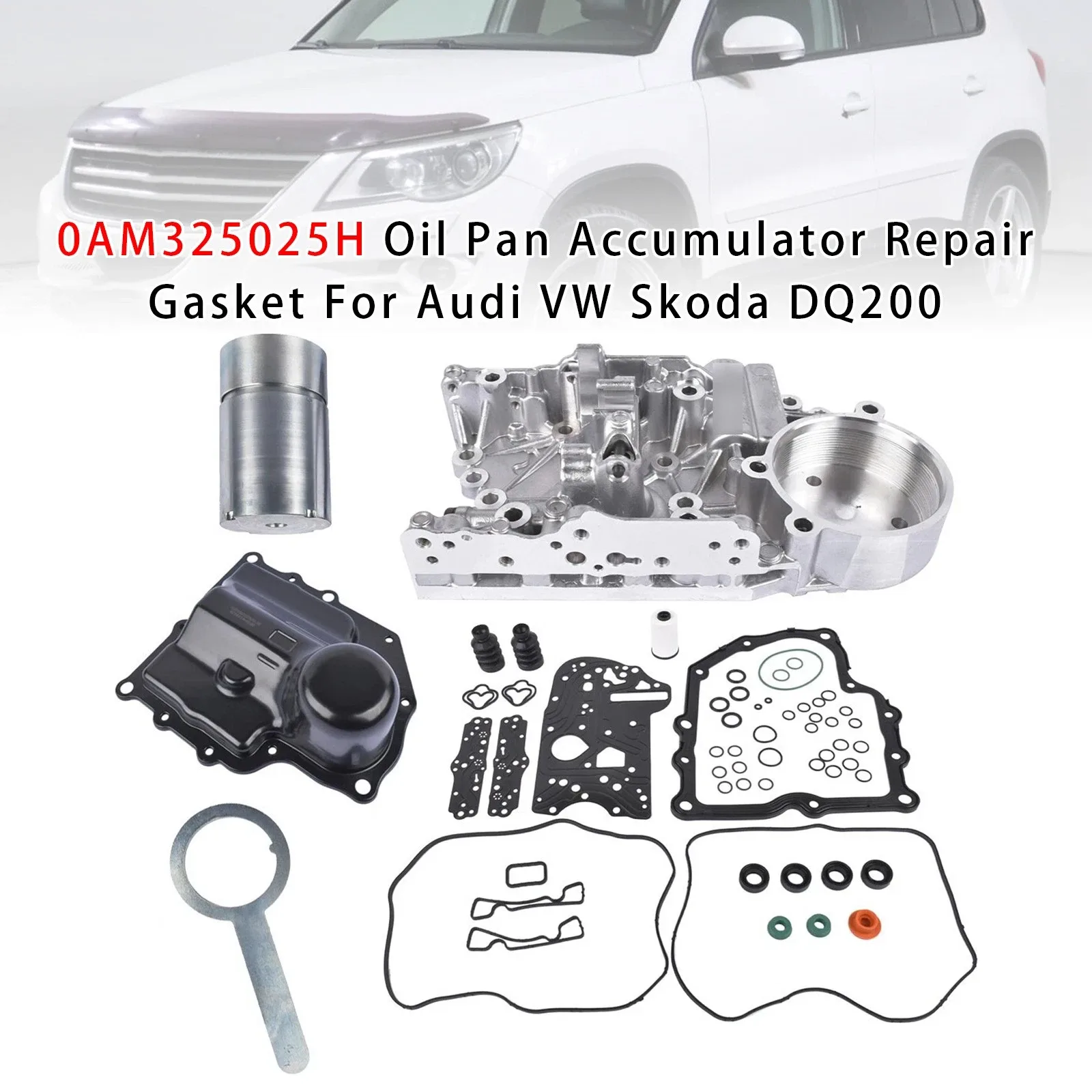DQ200 Oil Pan Accumulator Repair Gasket 0AM325025H for Audi VW Skoda