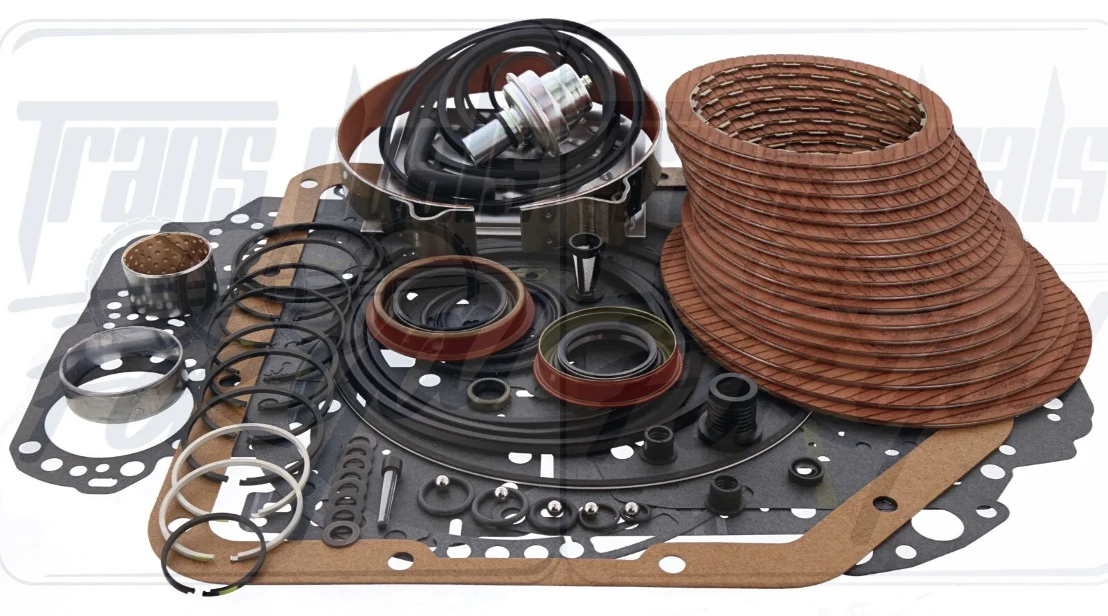 Raybestos R44004S1_L2 TH350 / TH350C Red Less-Steel Transmission Rebuild Band Kit