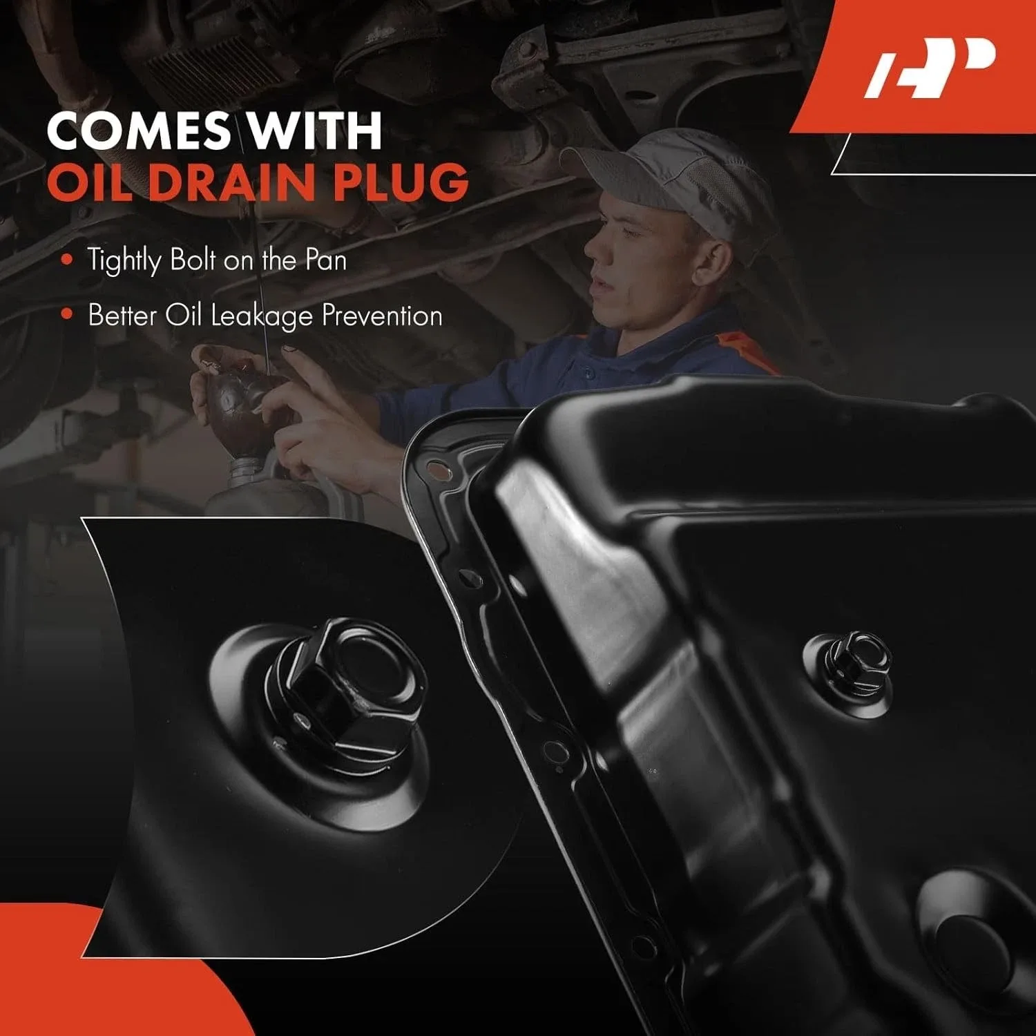 Transmission Oil Pan Compatible with Chevy Silverado 1500, Tahoe, Suburban 2500 image 4