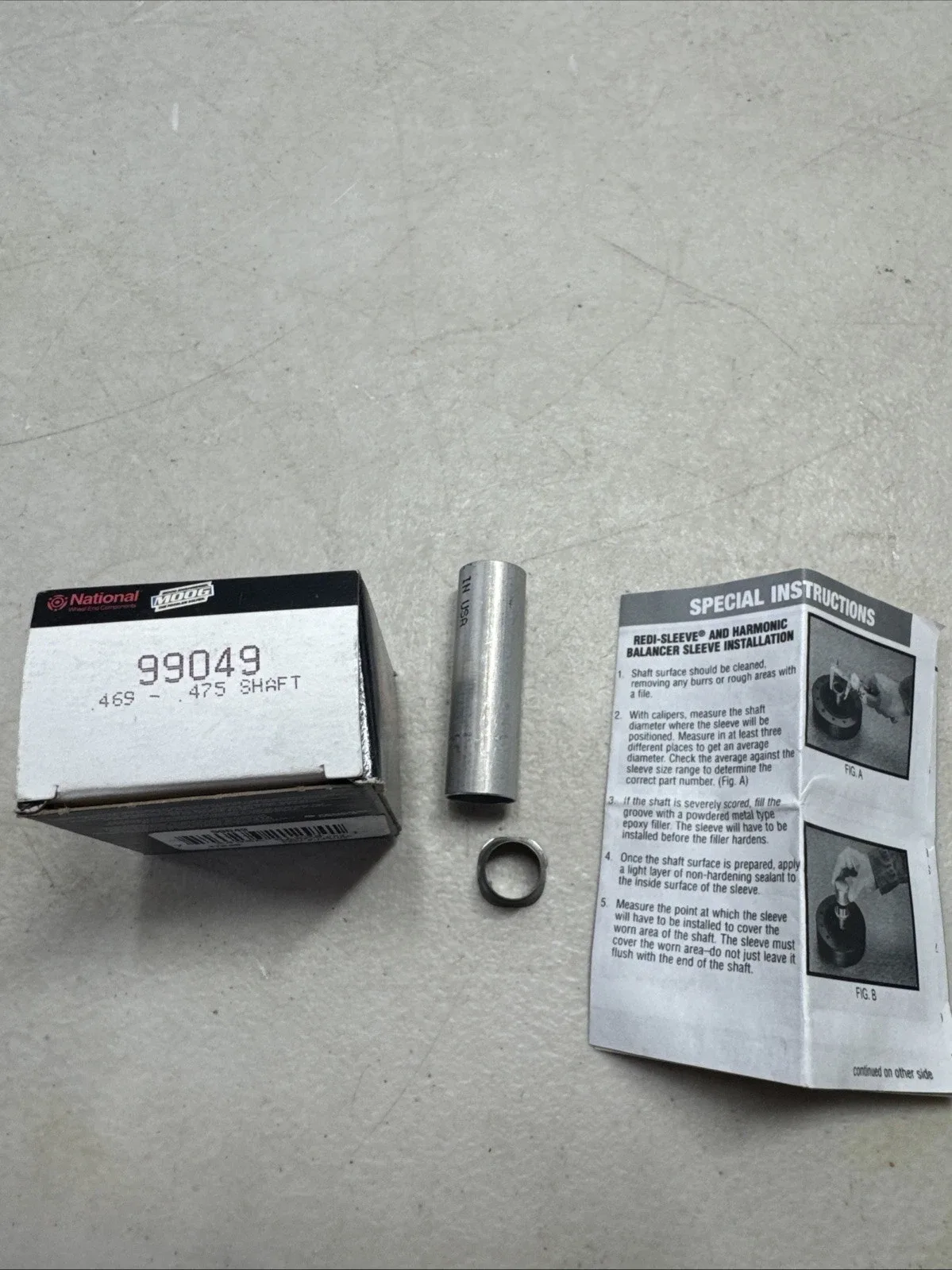 National Bearings 99049 Shaft Repair Sleeve (Redi-sleeve) image 2
