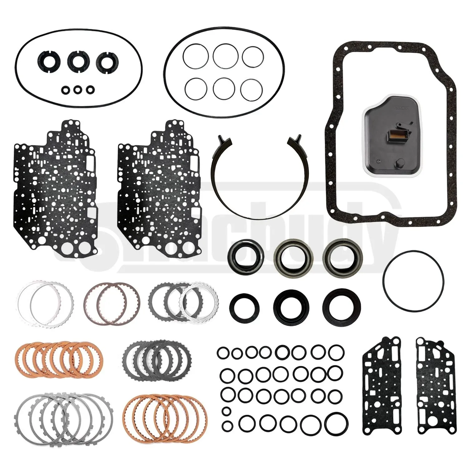 1999- Ford Focus 4F27E/FN4AEL Transmission Master Rebuild Kit K7100KF image 2